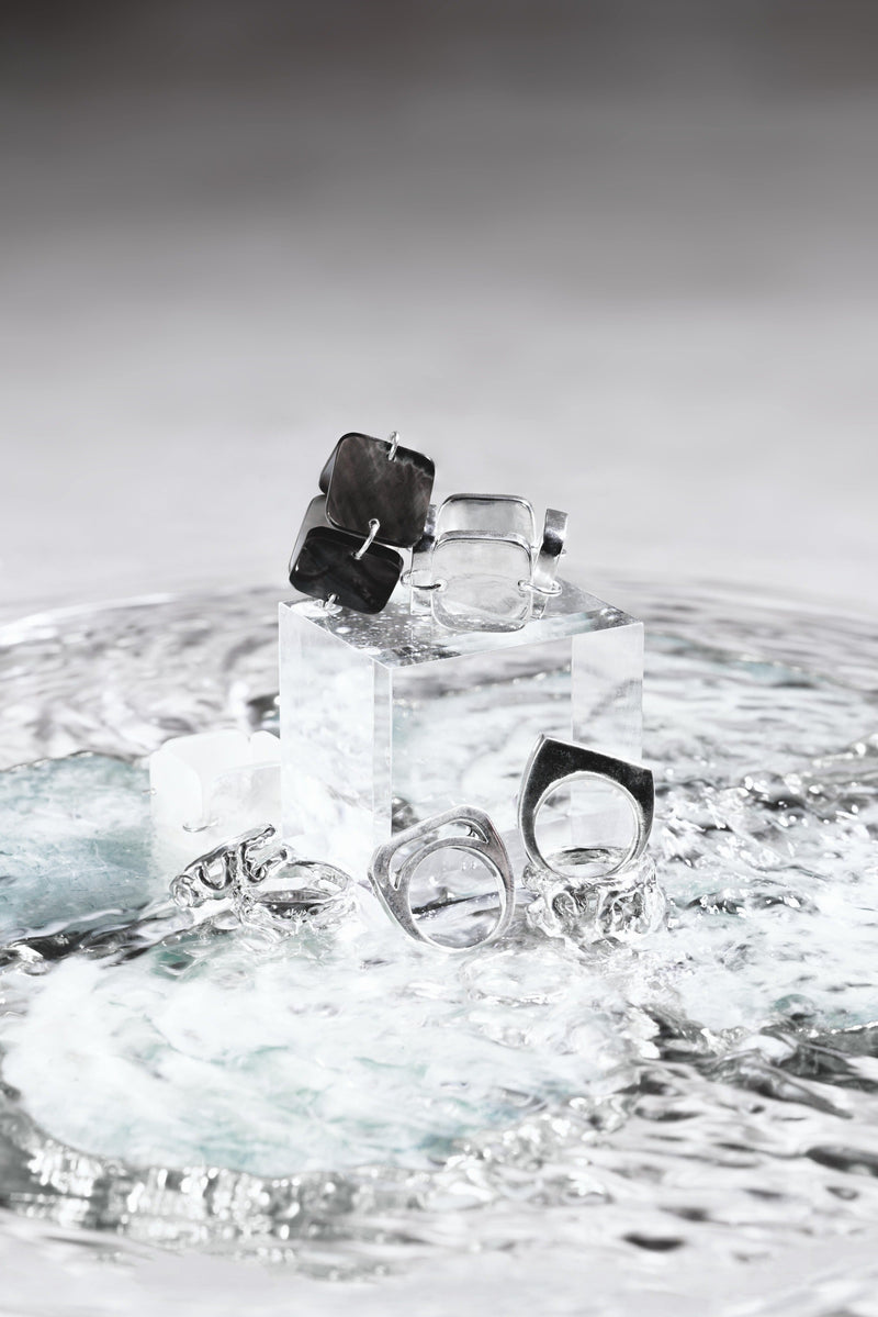 Sterling Silver “Layers of Light” Ring Collection